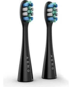 Końcówka Aeno AENO Replacement toothbrush heads, Black, Dupont bristles, 2pcs in set (for ADB0002S/ADB0001S) Насадки для электрических зубных щеток