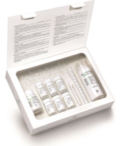 Set Bruno Vassari: Glyco System, Eliminates Impurities, Exfoliating Powder, 6 pcs, 0.30 g + Glyco System, Protects & Hydrates, Cream, For Face, SPF 25, 30 ml Sejas kopšana