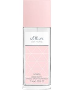 S. Oliver, So Pure, Deodorant Spray, For Women, 75 ml Дезодоранты