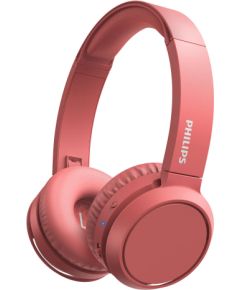PHILIPS TAH4205RD/00 austiņas On-Ear ar Bluetooth, sarkanas Austiņas