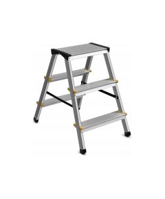 Double-sided standing ladder AWTools AW23026; 2x3; 2,61 m Kāpnes un sastatnes