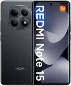 Xiaomi Redmi Note 15 5G Viedtālrunis 12GB / 512GB Black Mobilie telefoni