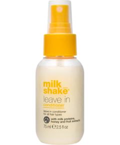 Milk Shake, Leave-In, Milk Proteins, Hair Leave-In Conditioner, Balances Moisture, 75 ml Matu kopšana