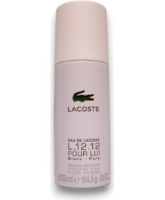 Lacoste, Eau de Lacoste L.12.12 Blanc, Deodorant Spray, For Men, 150 ml Dezodoranti
