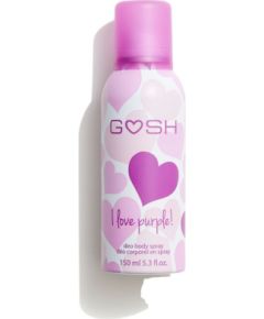 Gosh, I Love Purple, Deodorant Spray, For Women, 150 ml Дезодоранты