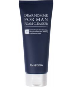 Dr. Hedison, Dear Homme, Aloe Vera, Soothing, Cleansing Foam, 140 ml Sejas kopšana