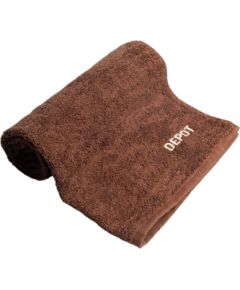 Depot, Accessories No. 715, Salon Textile Towel, Brown, 50 x 80 cm Bārdas kopšana
