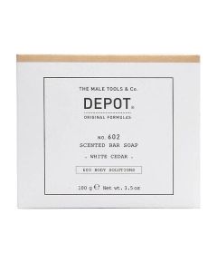 Depot, 600 Body Solutions No. 602, Botanical Complex, Cleansing, White Cedar, Scented Soap Bar , 100 g Жидкое мыло