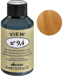 Davines, View, Demi-Permanent Hair Dye, 9.4 , 60 ml Уход за волосами