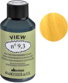 Davines, View, Demi-Permanent Hair Dye, 9.3 , 60 ml Уход за волосами