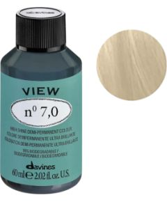 Davines, View, Demi-Permanent Hair Dye, 7.0 , 60 ml Уход за волосами