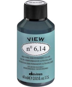 Davines, View, Demi-Permanent Hair Dye, 6.14 , 60 ml Уход за волосами