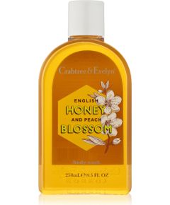 Crabtree & Evelyn, Honey & Peach Blossom, Hydrating, Body Wash, 250 ml Гели для душа для тела