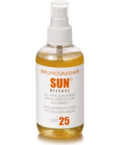 Bruno Vassari, Sun Defense, Sun Protection, Body Spray, All Over The Body, SPF 25, 200 ml Ķermeņa kosmētika