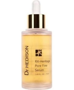 Dr. Hedison, RX-Heritage, Pore Reduction, Daily Use, Serum, Face, Neck, Décolleté, 50 ml Sejas kopšana