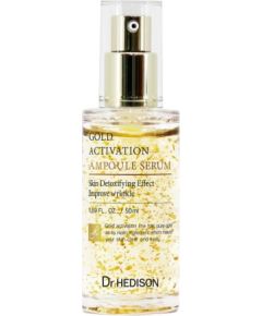 Dr. Hedison, Gold Activation, 24K gold, Detoxifying, Serum, For Face, 50 ml Sejas kopšana