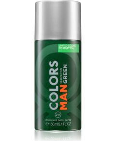 Benetton, Colors De Benetton Green, Anti-Perspirant, Dynamic, Deodorant Spray, For Men, 150 ml Дезодоранты
