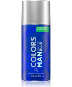 Benetton, Colors de Benetton Blue, Anti-Perspirant, Aromatic, Deodorant Spray, For Men, 150 ml Dezodoranti