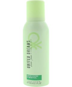 Benetton, United Dreams Live Free, Anti-Perspirant, Deodorant Spray, Unisex, 150 ml Dezodoranti