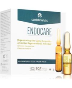 Set, Cantabria Labs, Endocare, Regenerating, Ampoules Treatment Serum, For Face, For Women, 7 pcs, 1 ml Косметика для тела