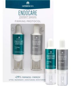Set Cantabria Labs: Endocare Expert Drops, Firming, Day, Serum, For Face, 10 ml + Endocare Expert Drops, Peeling, Night, Serum, For Face, 10 ml Dāvanu komplekti