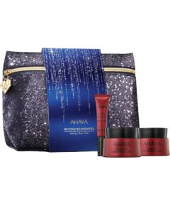 Apple-y Ever After Set Ahava: AOS Advanced Deep Wrinkle, Anti-Aging, Cream, For Face, 50 ml + Apple Of Sodom, Anti-Wrinkle, Night Sleeping Mask, 50 ml + AOS Advanced Deep Wrinkle, Smoothing, Eye Cream, 15 ml + Ahava, GWP Textile Pouch Парфюмерные наборы
