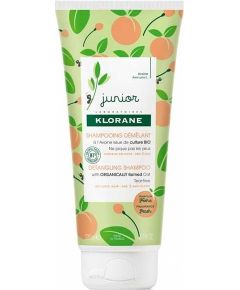 Klorane, Junior, Peach, Hair Shampoo, Detangling, 200 ml Šampūni