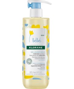 Klorane, Baby, Gentle Cleansing, Shower Gel, For Hair & Body, All Skin Types, 500 Dušas želejas ķermenim