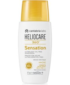 Cantabria Labs, Heliocare 360º Sensation, Protective, Sunscreen Cream, SPF 50+, 50 ml Косметика для тела