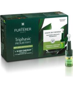 Set, Rene Furterer, Triphasic Progressive, Anti-Hair Loss, Ampoules Treatment Serum, Hair Growth, For Scalp, For Women, 8 pcs, 5.5 ml Ķermeņa kosmētika