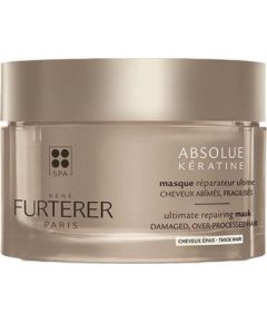 Rene Furterer, Absolue Keratine, Plant-Based, Hair Treatment Cream Mask, Repairs, 200 ml Уход за волосами