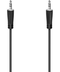 Hama Audio Cable, 3.5mm - 3.5mm, 3 m, black  - Cable Проводa