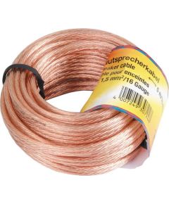 Hama Loudspeaker cable, 2 x 1,5 mm, 10 m, copper - Speaker cable Dažādi vadi