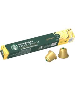 Starbucks® Creamy Vanilla by Nespresso, 10 pcs - Coffee capsules Kafijas kapsulas, kafija