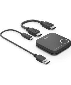 Hama Wireless display adapter, HDMI, FULL HD, black - Wireless display adapter HDMI vadi