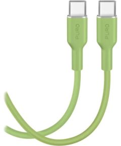 Puro Soft, USB-C / USB-C, 1,5 m, salted lime - Cable Data USB kabeļi