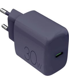 Puro DAILY 1, USB-C, 30 W, crown blue - Power adapter Telefonu lādētāji 220v