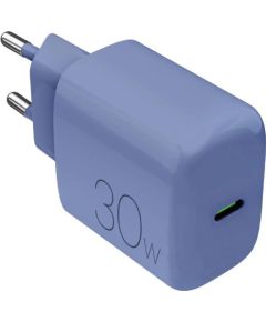 Puro DAILY 1, USB-C, 30 W, ice blue - Power adapter Telefonu lādētāji 220v