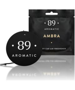 Aromatic89, Ambra - Hanging paper air freshener Освежитель воздуха в машине