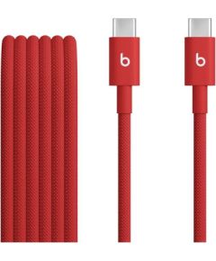 Beats USB-C Woven Cable, 1,5 m, rapid red - Cable Data USB kabeļi
