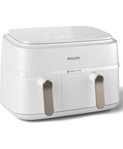 Philips 3000 Series Dual Basket Airfryer, 9 L, 2750 W, white - Airfryer Воздушные котлы (AirFryer)