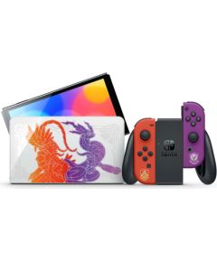 NINTENDO Switch OLED Pokemon Scarlet and Violet Ed. Spēļu konsoles