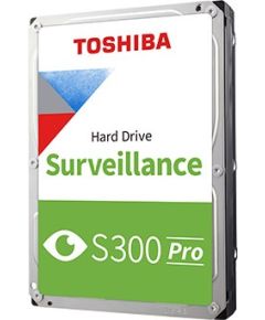 Toshiba S300 Pro Surveillance internal hard drive 6 TB 7200 RPM 512 MB 3.5" Serial ATA III HDD Iekšējie cietie diski