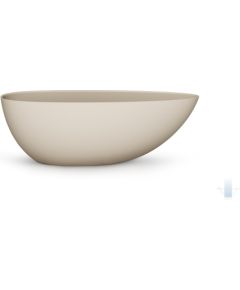 PAA Bella Ovo Brīvi Stāvoša Akmens Masas Vanna Bēša Jaunumi Sadz. tehnika