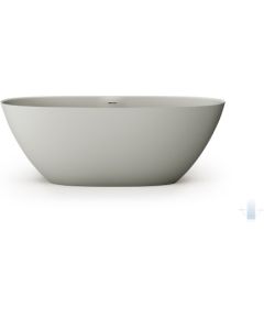 PAA Perla 175 Brīvi Stāvoša Akmens Masas Vanna Gaiši Pelēka Крупная бытовая техника