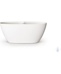 PAA Perla 145 Brīvi Stāvoša Akmens Masas Vanna Matēti Balta Крупная бытовая техника