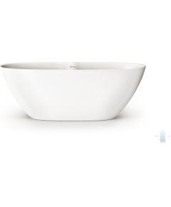 PAA Perla 175 Brīvi Stāvoša Akmens Masas Vanna Matēti Balta Крупная бытовая техника