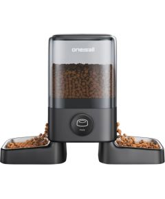 Double Intelligent Feed Dispenser 5L Oneisall PF09 Viedās iekārtas un piederumi