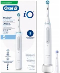 Szczoteczka Oral-B iO 5 Laboratory Professional White Electric Toothbrush Elektriskās zobu birstes