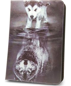 Mocco Universal Little Wolf Case Универсальный Чехол для Планшета 9-10” Сумки, чехлы для планшетников